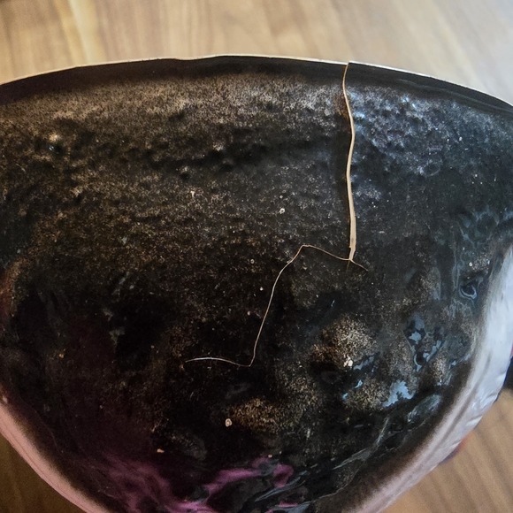 Vintage Ben Cooper Sad Clown Plastic Halloween Mask Black Hair‎ SEE PHOTOS - Picture 10 of 13